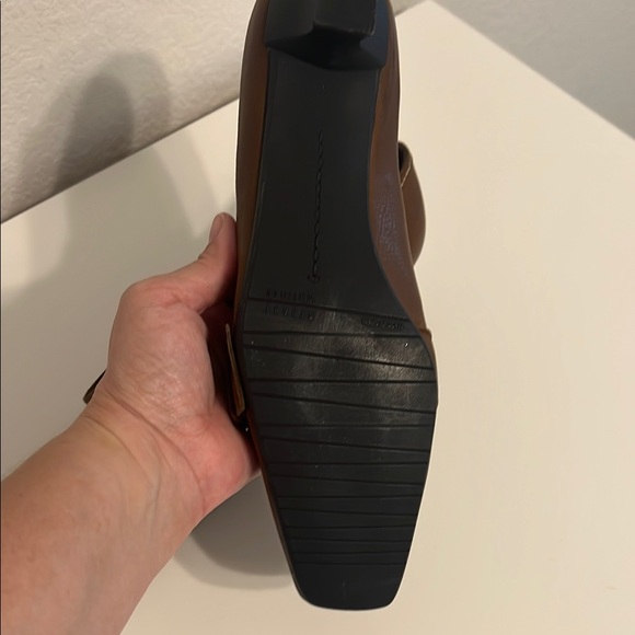 Stuart Weitzman Brown Flats with Silver Hardware - Picture 3 of 6